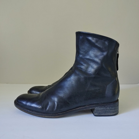 Coclico Leather Ankle Boots Size 38.5 Black - Picture 4 of 16